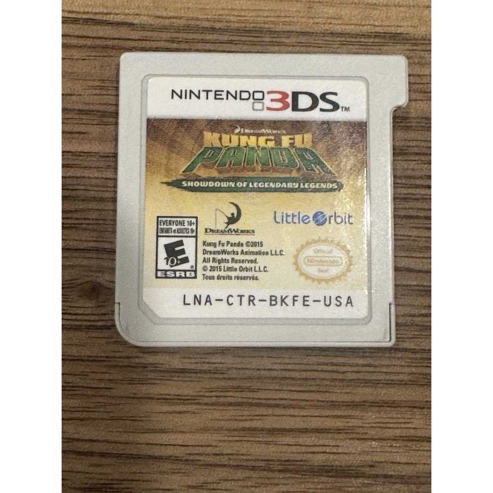 Nintendo 3DS - Kung Fu Panda Showdown of Legendary Legends Cartridge Game